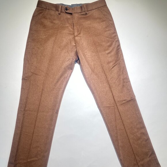 Todd Snyder Men's Hazelnut Cashmere Sutton Suit Pant - Size 31/30- NWT - Picture 1 of 7